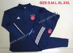 2020-2021 Bayern München Royal Blue Jacket Uniform-815