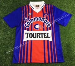 1993-1994 Paris SG Home Blue Thailand Soccer Jersey-503