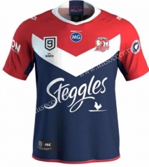 2020 Nine Sydney Rabbitohs Red & Blue Rugby Shirt