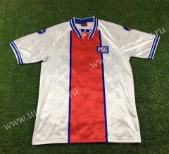 1994-1995 In stock Paris SG Away White Thailand Soccer Jersey-503