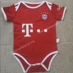 2020-2021 Bayern München Home Red Baby Soccer Uniform