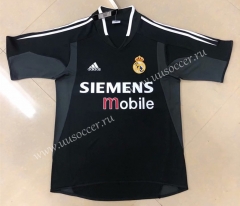 2004-2005 Real Madrid Away Black Thailand Soccer Jersey AAA-HR