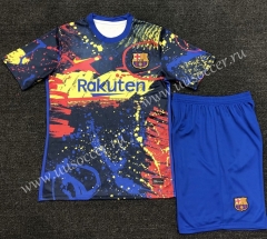 2020-2021 Barcelona Camouflage Soccer Uniform