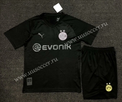 2020-2021 Commemorative Edition Borussia Dortumund Black Soccer Uniform