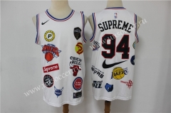 Joint name Limited Version NBA White #94 Jersey