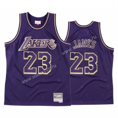 Commemorative Edition NBA Lakers Purple #23 Jersey