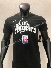 NBA  Los Angeles Clippers  Black Cotton T-shirt