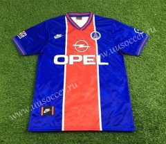 1995-1996 In stock Paris SG Home Blue Thailand Soccer Jersey-503