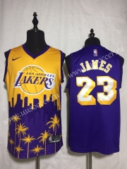 Lianming Edition NBA Lakers Blue #23 Jersey