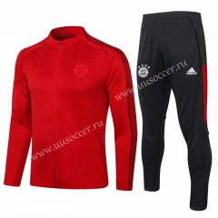 2020-2021 Bayern München Red Soccer Jacket Uniform-815