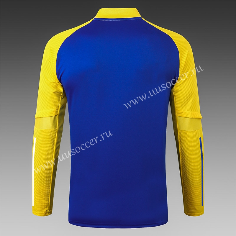 2020-2021 BOCA Juniors Blue Soccer Jacket Uniform-815,BOCA Juniors