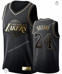 NBA L.A. Lakers Black #24 Jersey