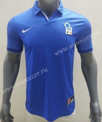 1998 Retro Version Italy Home Blue Thailand Soccer Jersey AAA-416