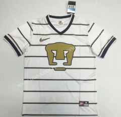 1997 Retro Version Pumas UNAM Away White Thailand Soccer Jersey AAA-912