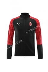 2020-2021 AC Milan Black Traning Thailand Soccer Jacket -LH