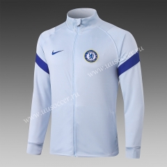 2020-2021 Chelsea White Soccer Thailand Jacket -815