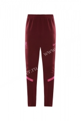 2020-2021 Liverpool Red With Pink Logo Soccer Long Pants -815