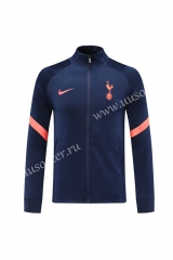 2020-2021 Tottenham Hotspur Royal Blue Thailand Soccer Jacket -LH