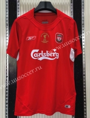 2005 Retro Version Liverpool Home Red Thailand Soccer Jersey AAA-C1406