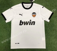 2020-2021 Valencia Home White Thailand Soccer Jersey AAA