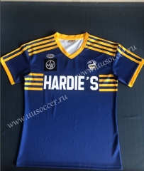 1982 Retro Version Parramatta Blue & Yellow Rugby Shirt​