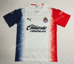 2020-2021 Deportivo Guadalajara Away White Thailand Soccer Jersey AAA-912
