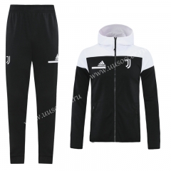2020-2021 Juventus FC Black Thailand Soccer Jacket Uniform-LH