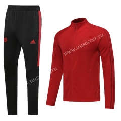 2020-2021 Bayern München Red Soccer Jacket Uniform-LH