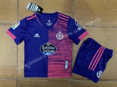 2020-2021 Real Valladolid Away Purple Kid/Youth Soccer Uniform