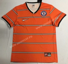 1997 Retro Version Cruz Azul Orange Thailand Soccer Jersey-912