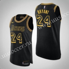 NBA Lakers Black #24 Jersey