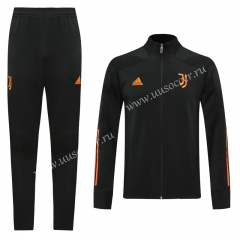 2020-2021 Juventus FC Black Traning Thailand Soccer Jacket Uniform-LH