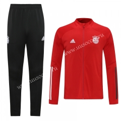 2020-2021 Bayern München Red Traning Soccer Jacket Uniform-LH