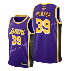 2020 Final edition Lakers NBA Purple #39 With Final Logo Jersey