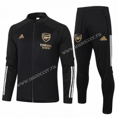 2020-2021 Arsenal Black Thailand Soccer Jacket Uniform- 815