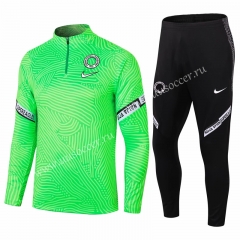 2020-2021 Nigeria Green Thailand Tracksuit Uniform-411