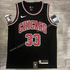 NBA Chicago Bull Black #33 Jersey-311