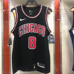 NBA Chicago Bull Black #8 Jersey-311