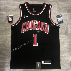 NBA Chicago Bull Black #1 Jersey-311