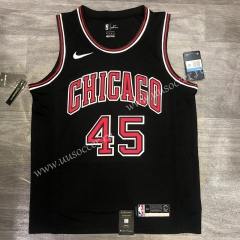 NBA Chicago Bull Black #45 Jersey-311