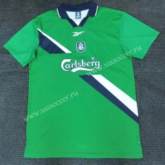 90-00 Retro Version Liverpool Away Green Thailand Soccer Jersey AAA-416