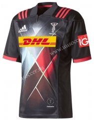 2020-2021 Harlequins Black Rugby Shirt