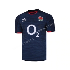 2020-2021 England Royal Blue Rugby Jersey