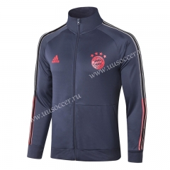 2020-2021 Bayern München Royal Blue Soccer Jacket -815