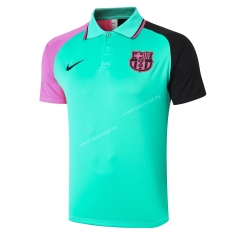 2020-2021 Barcelona Green Thailand Polo Shirts-815