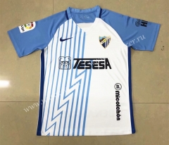 2020-2021 Málaga CF Home Blue & White Thailand Soccer Jersey AAA-HR