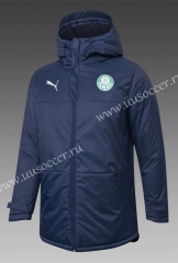2020-2021 SE Palmeiras Royal Blue Thailand Soccer Coat With Hat-815