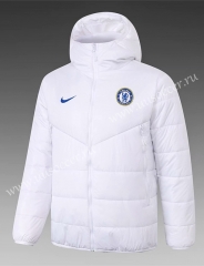 2020-2021 Chelsea White Thailand Soccer Cotton With Hat-815
