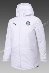 2020-2021 SE Palmeiras White Thailand Soccer Coat With Hat-815