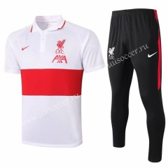 2020-2021 Liverpool White Polo Uniform-815